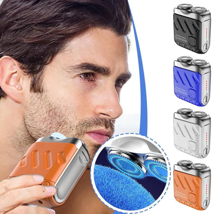🎁Portable rotary double-ring electric shaver🎁