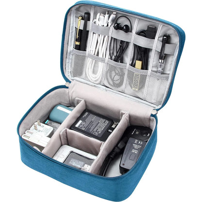 Storage bags and travel storage bags are suitable for electronic accessories, cosmetics, power cords, and portable power banks