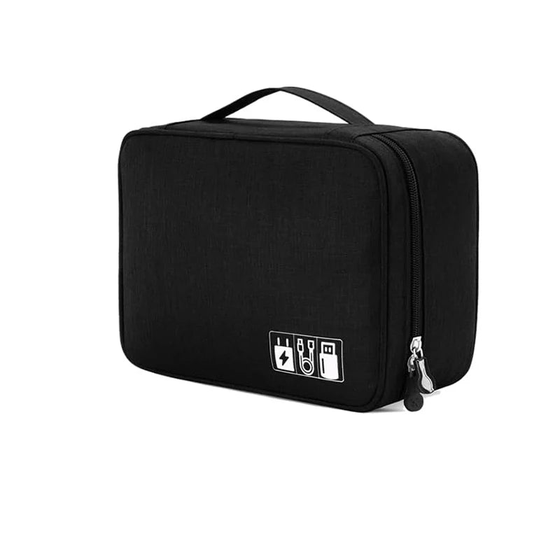 Storage bags and travel storage bags are suitable for electronic accessories, cosmetics, power cords, and portable power banks