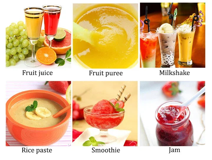 Portable Juicer Blender, USB Travel Juice Cup Baby Food Mixing Machince with Updated 6 Blades with Powerful Motor 4000mAh Rechar
