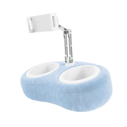 Tablet pillow stand, pillow stand for bed, phone, tablet, lap reading in bed, soft tablet stand, 1 pc.