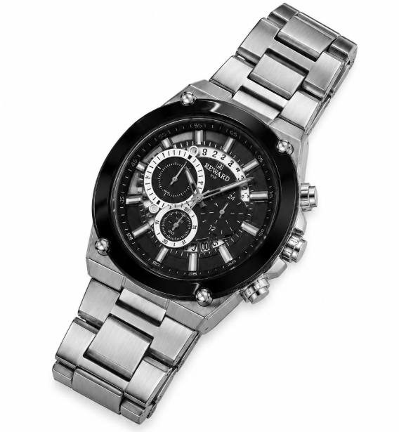 Reward VIP Chronograph Quartz Watch ساعة ريوارد VIP الفاخرة