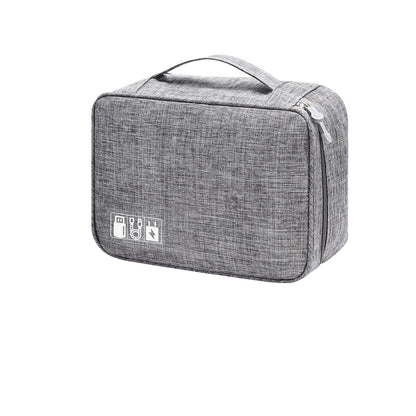 Storage bags and travel storage bags are suitable for electronic accessories, cosmetics, power cords, and portable power banks