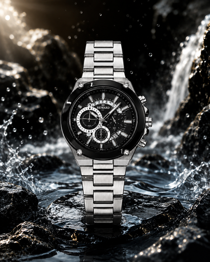 Reward VIP Chronograph Quartz Watch ساعة ريوارد VIP الفاخرة